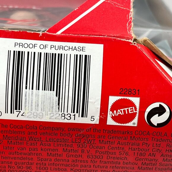 Coca-Cola 1999 Barbie Collector Edition Doll In Red Gingham Dress box damaged - Picture 7 of 8